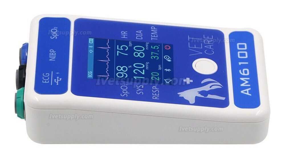 Vet Multiparameter Veterinary Monitor Veterinary Use Digital Blood Pressure Monitor